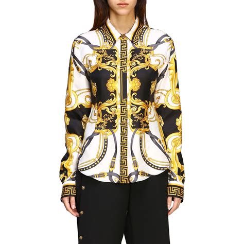 versace shirt women's|Versace female shirts.